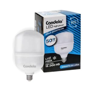 LAMPARA LED ALTA POTENCIA 50W 220V E27-CANDELA