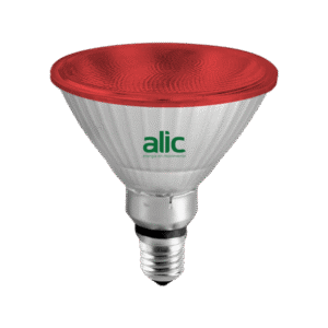 PAR0132-LAMPARA LED PAR 38 ROJO 5W 220V E27 72LED-ALIC