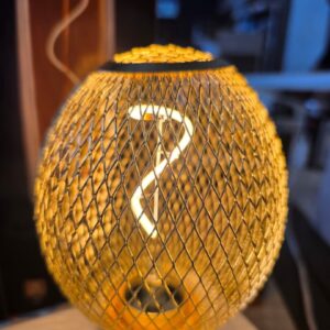 Lámpara Mesh Globo Candela