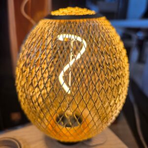 Lámpara Mesh Globo Candela