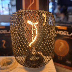 Lámpara Mesh Cubo Candela