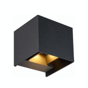 Aplique Led Cubo - Black