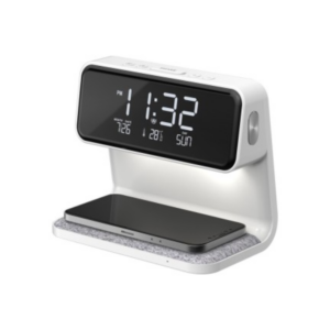 Reloj despertador táctil con luz y cargador de celular Akai Energy