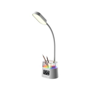 Velador de escritorio flexible portalapices RGB