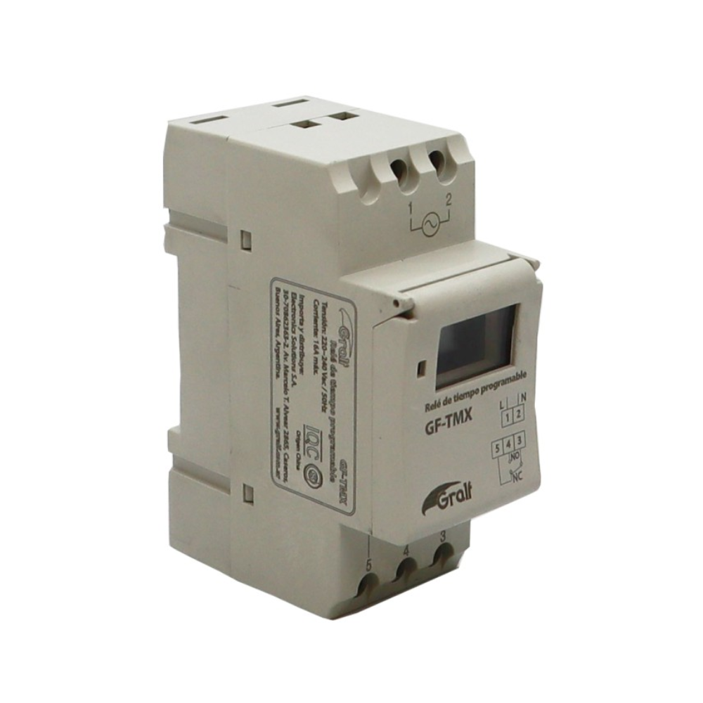 Relé de tiempo programable Gralf - Imagen 2
