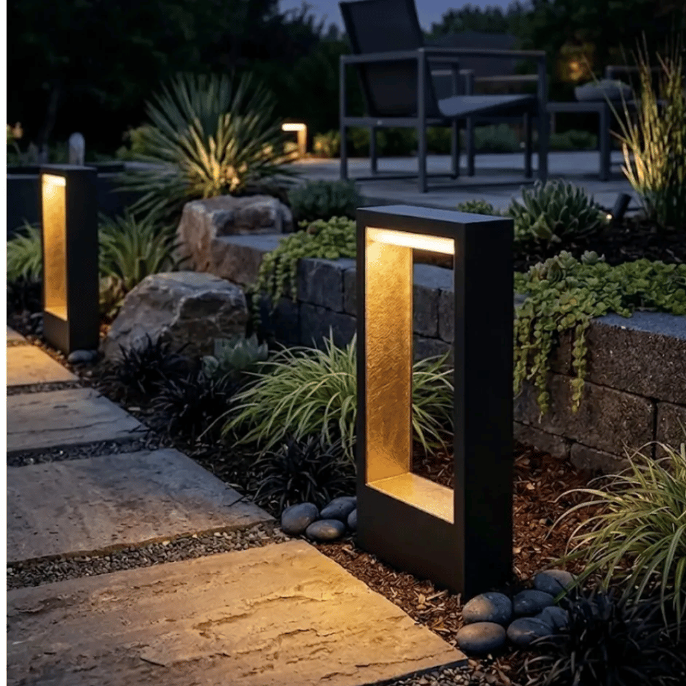 Aplique de Piso Led Rectangular - Black - Imagen 2
