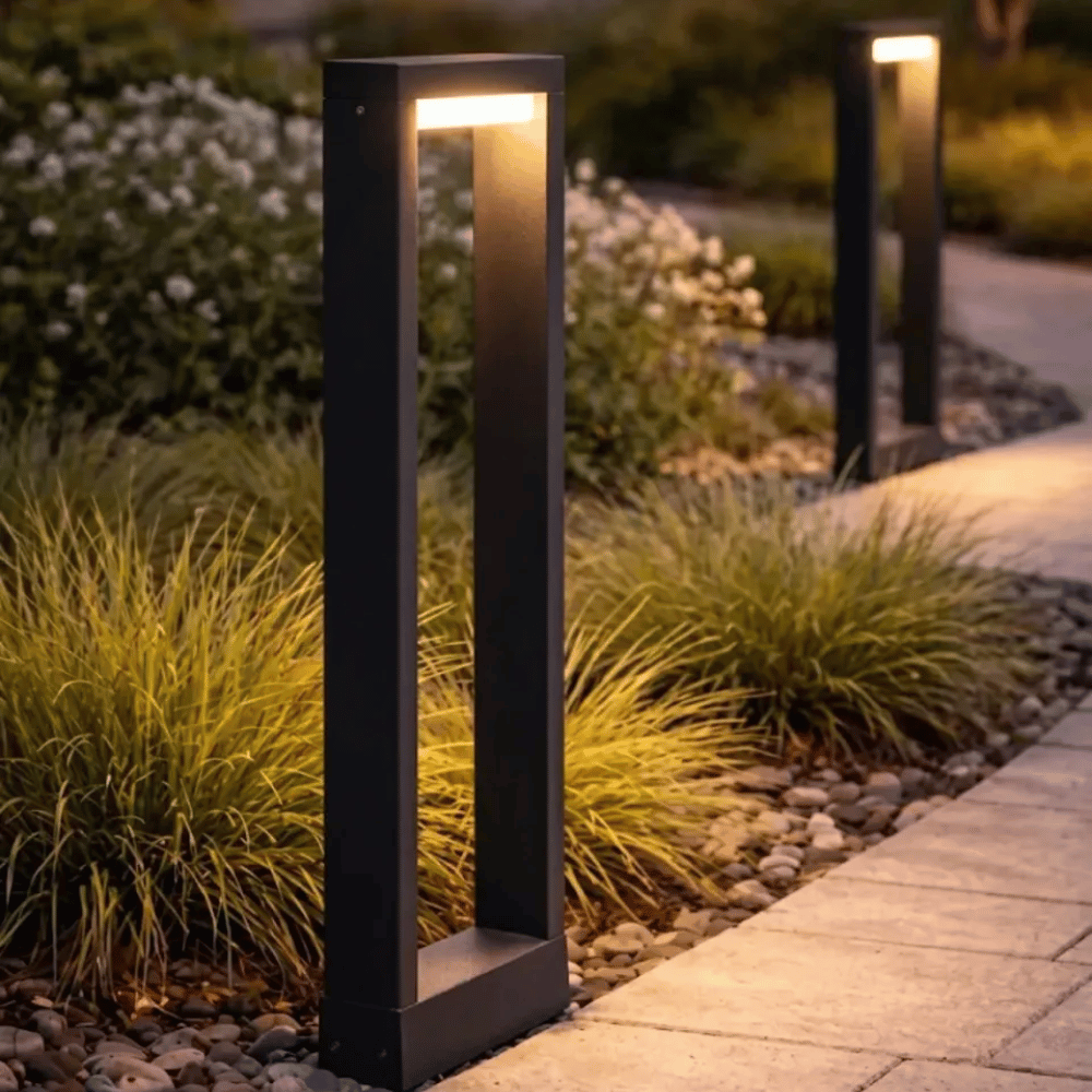Aplique de Piso Led Rectangular - Black - Imagen 2